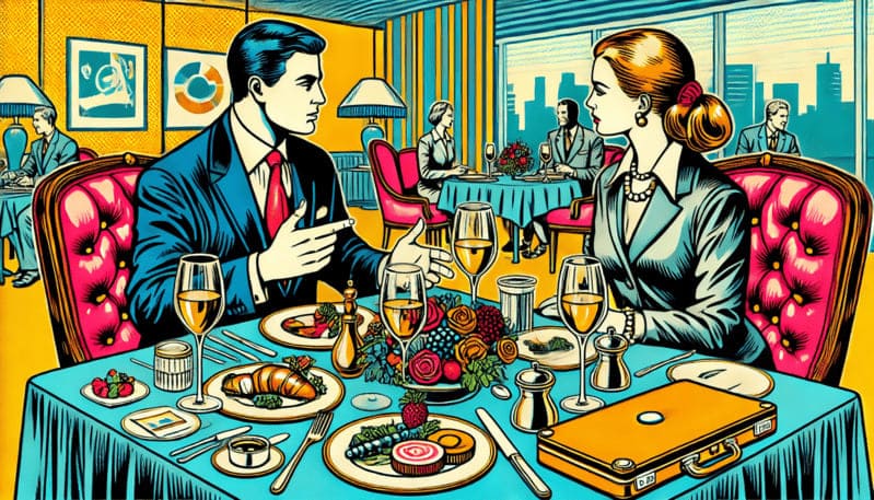 【ビジネス会食 完全攻略マニュアル すべての食事会を成功に導く最強の実務メソッド】レビューのイメージイラスト003