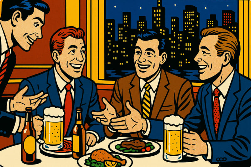 【ビジネス会食 完全攻略マニュアル すべての食事会を成功に導く最強の実務メソッド】レビューのイメージイラスト005